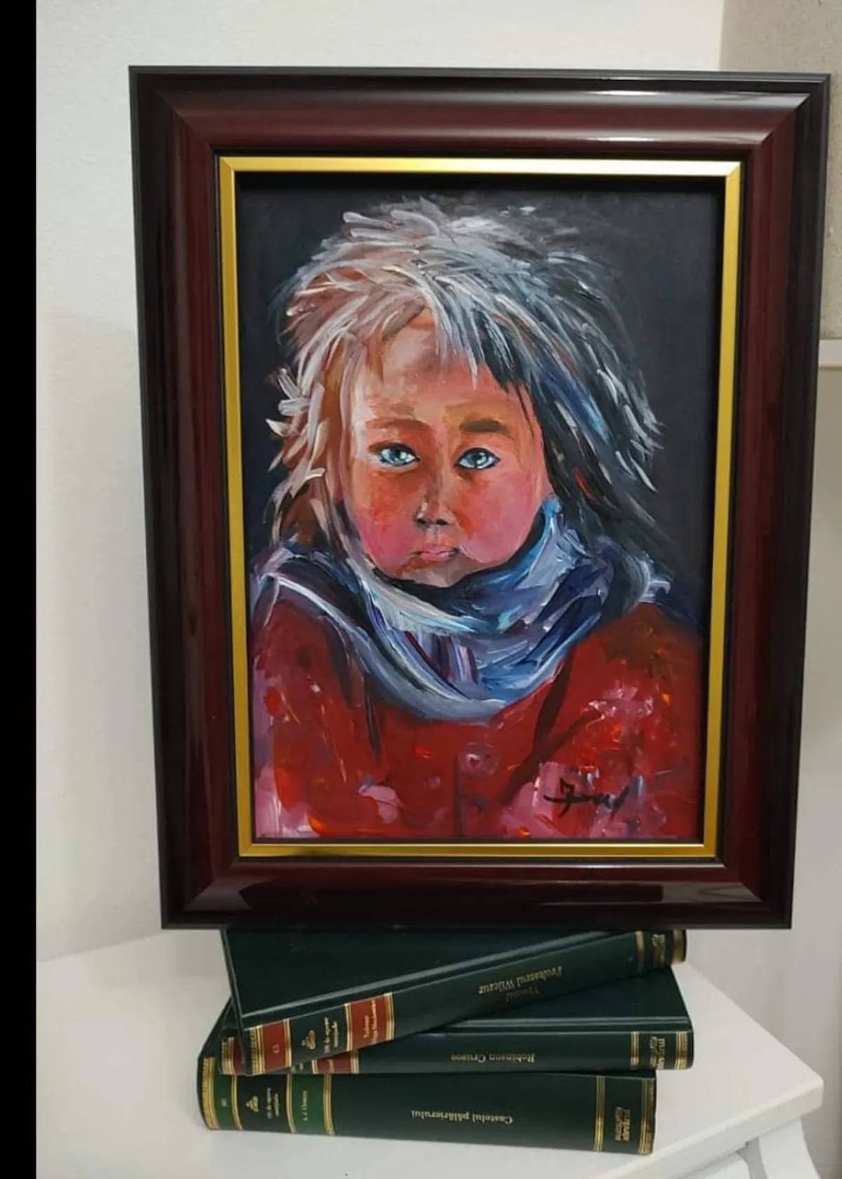 Copil cu fular roșu — Nicoleta Iagăru