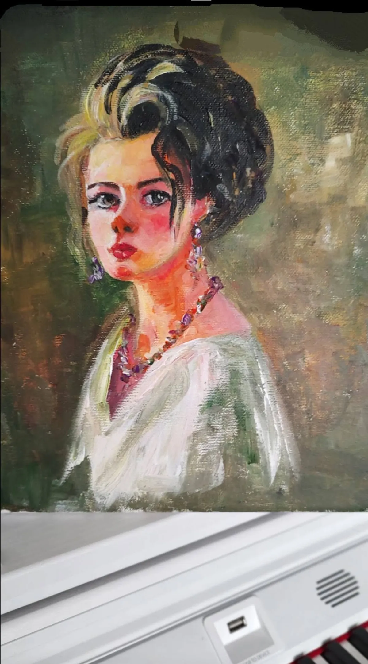 Portret de femeie — Nicoleta Iagăru