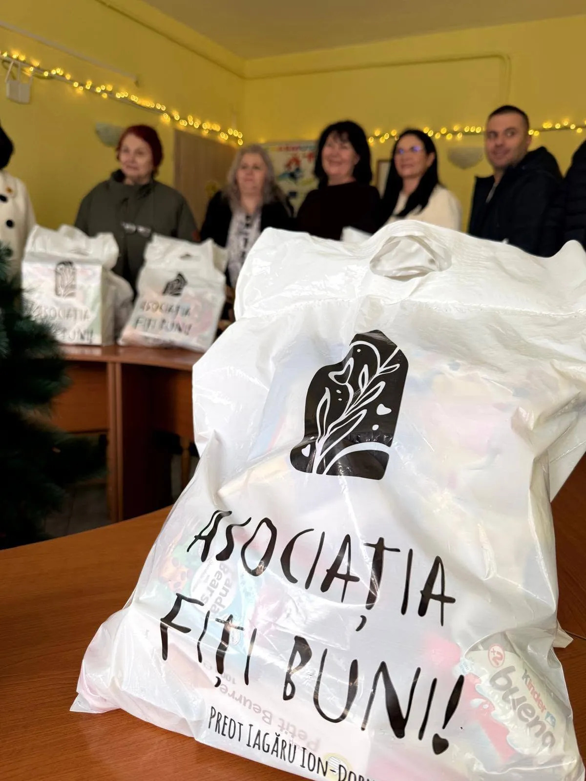Un pachet al Asociației „Fiți Buni”, la Vidin — ianuarie 2026