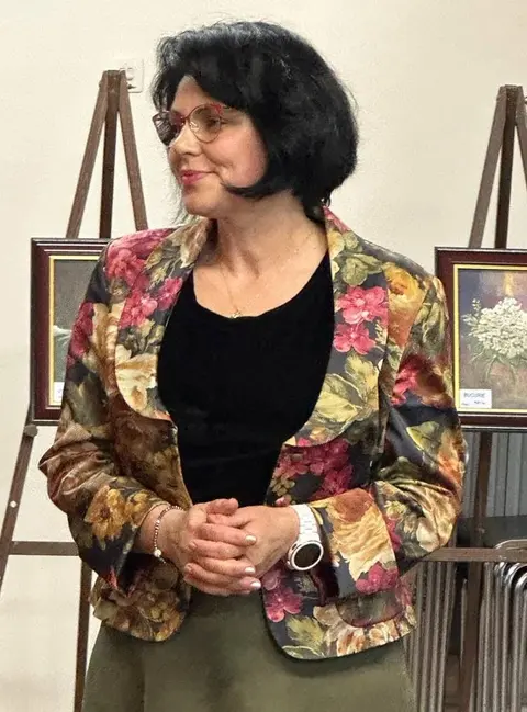 At the opening of “Scânteie de culori”, Vidin — 24 January 2023
