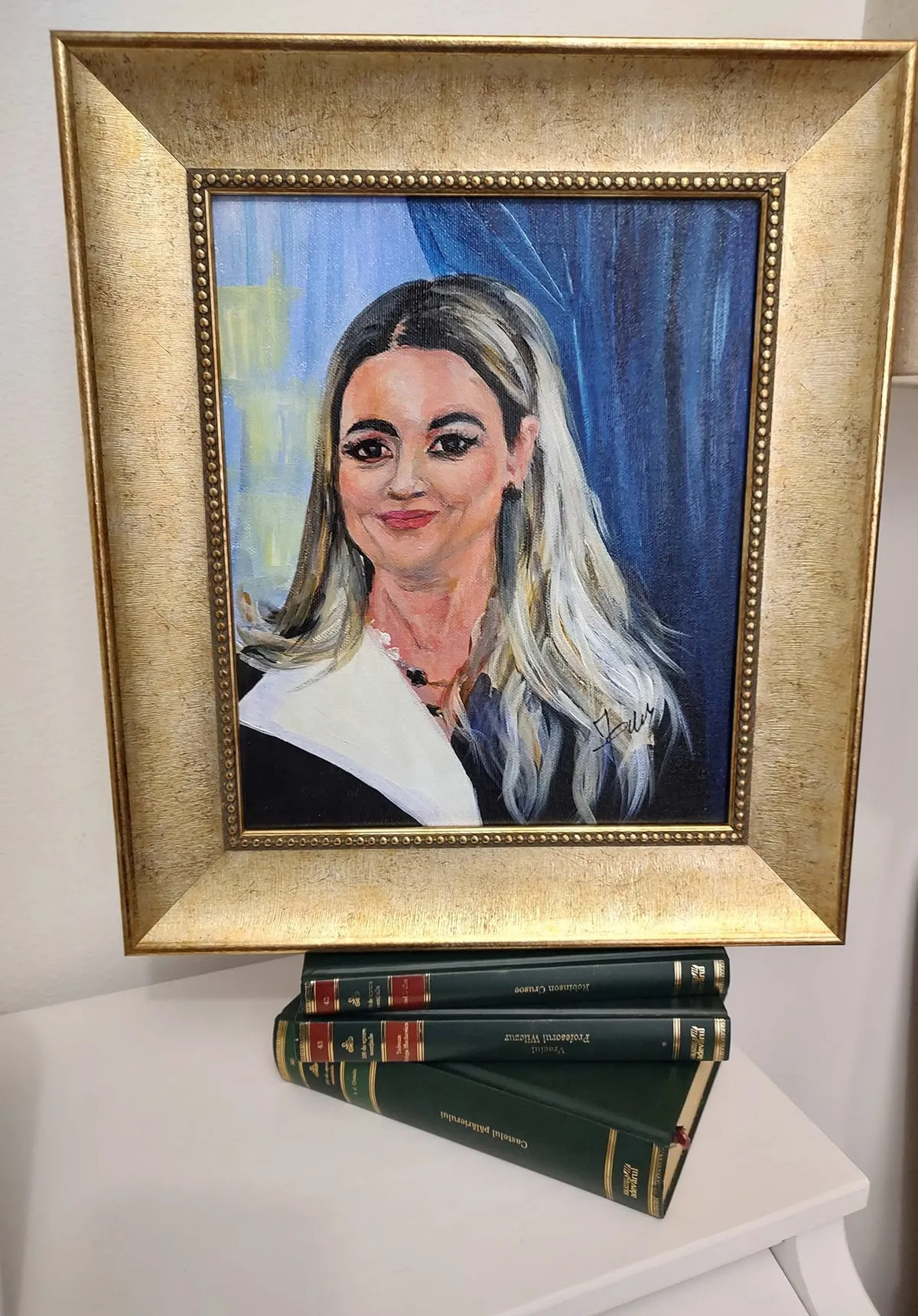 Portret de tânără — Nicoleta Iagăru