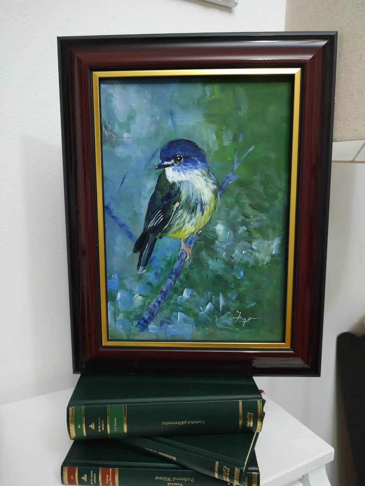 Pițigoi albastru — Nicoleta Iagăru