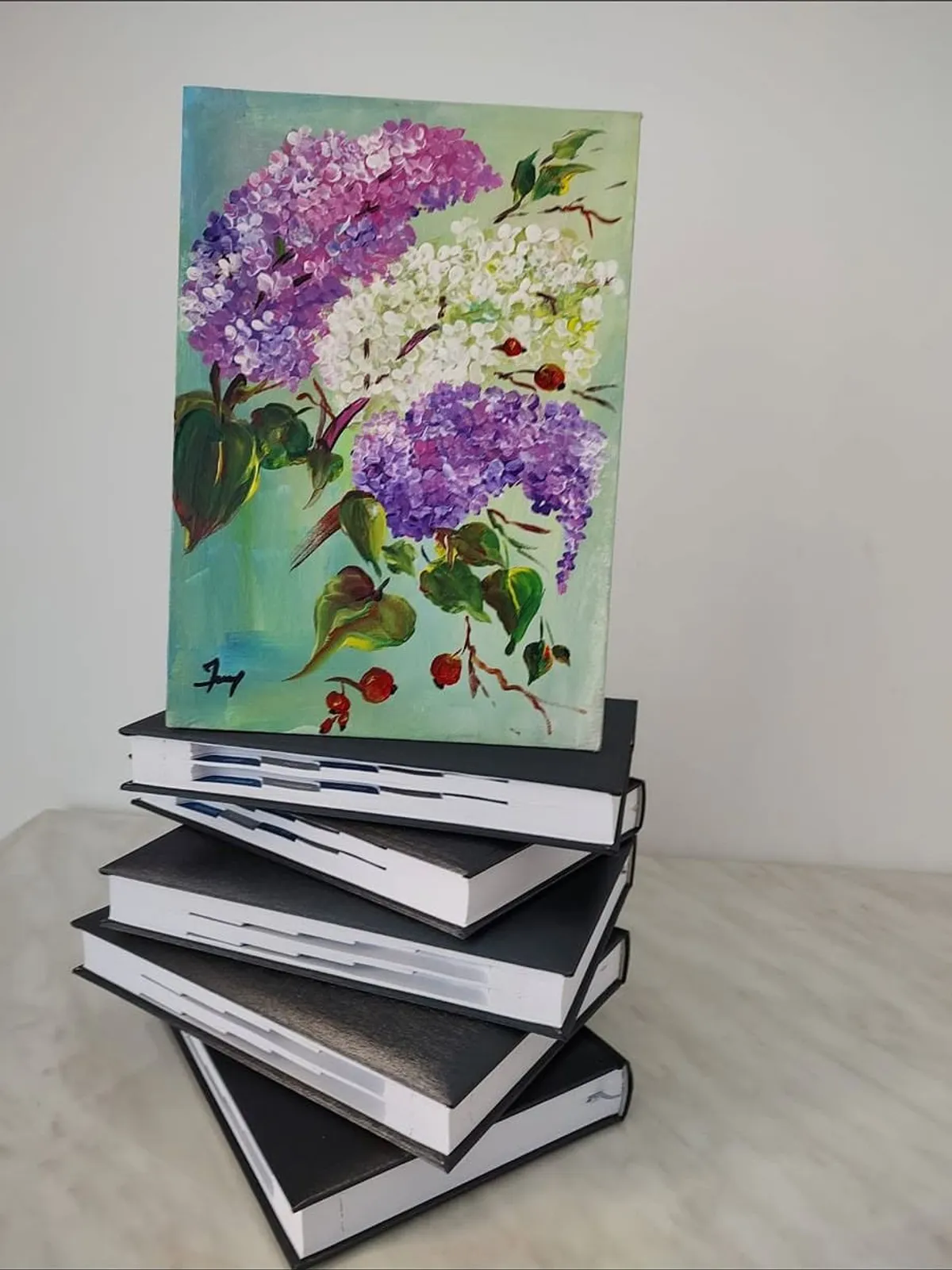 Liliac alb și mov — Nicoleta Iagăru